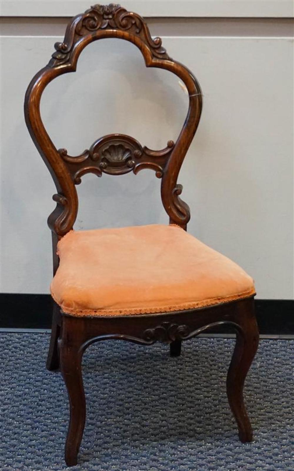 VICTORIAN ROCOCO STYLE ROSEWOOD