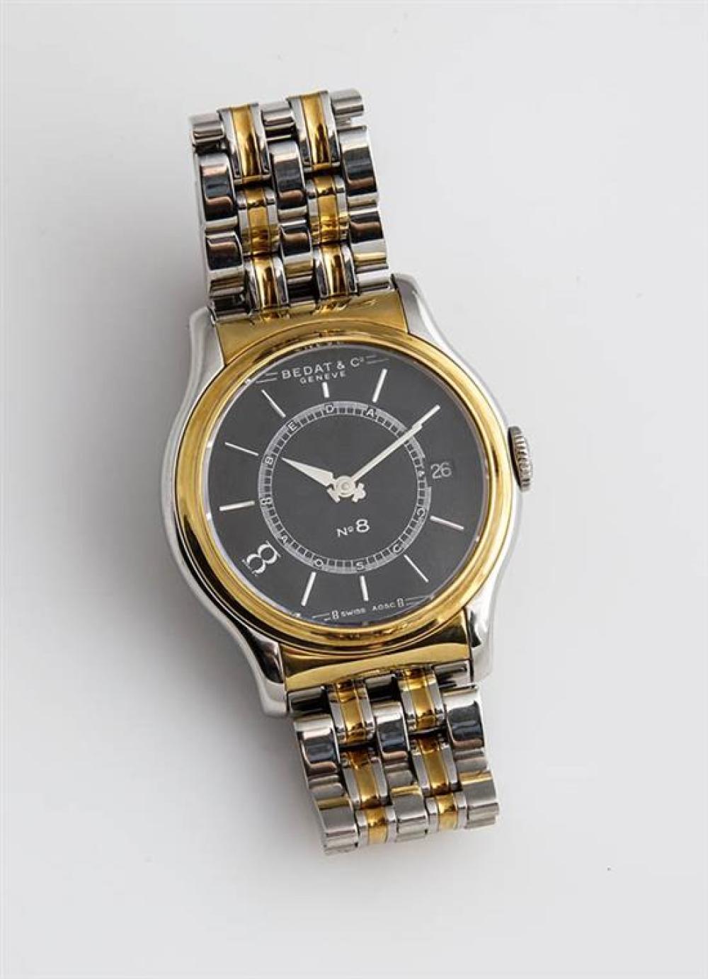 GENTLEMANS STAINLESS STEEL QUARTZ WRISTWATCH,