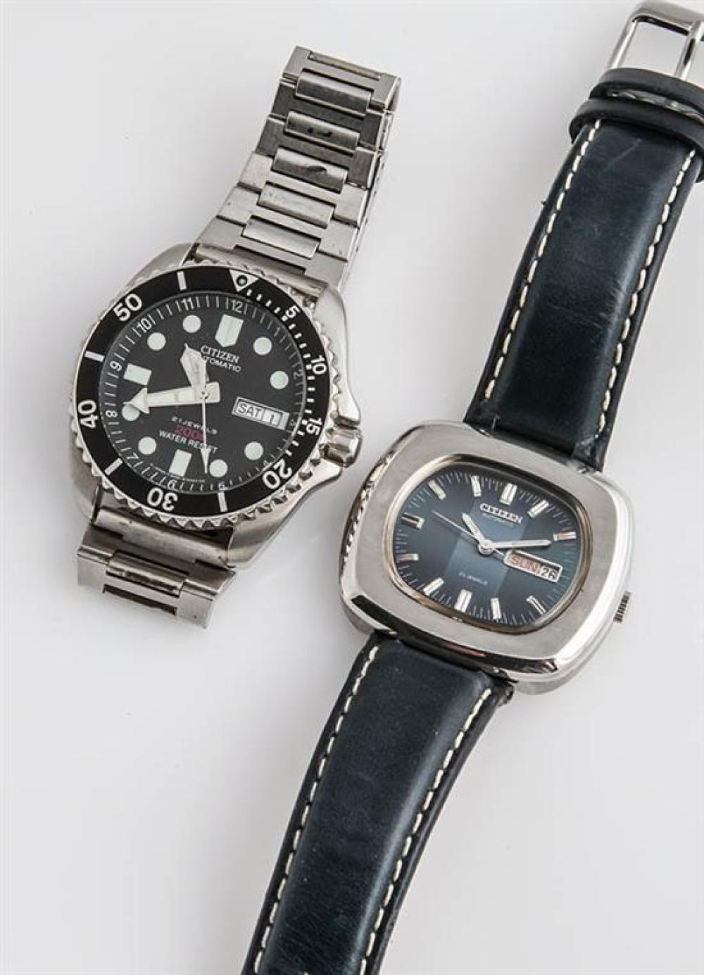 TWO GENTLEMANS STAINLESS STEEL AUTOMATIC