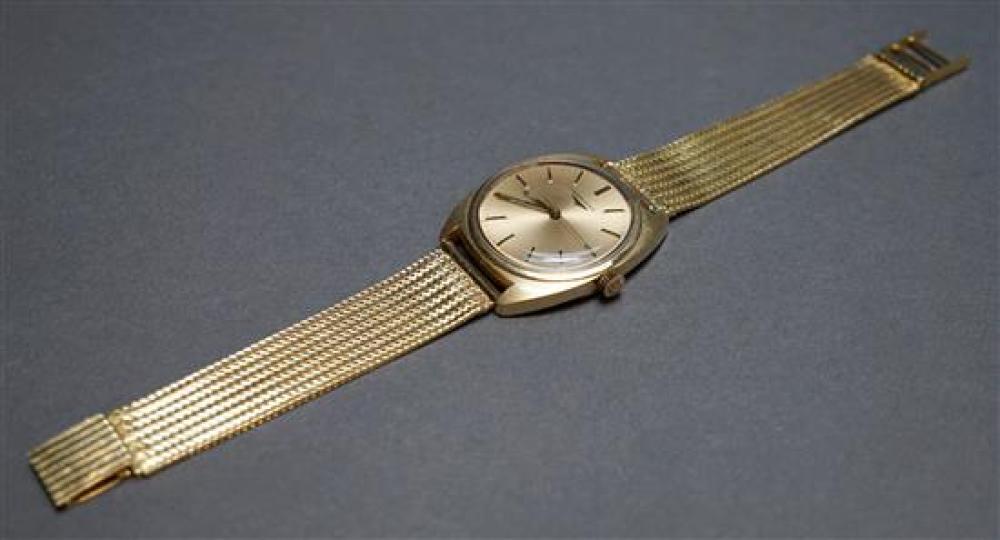 GENTLEMAN'S LONGINES GILT METAL