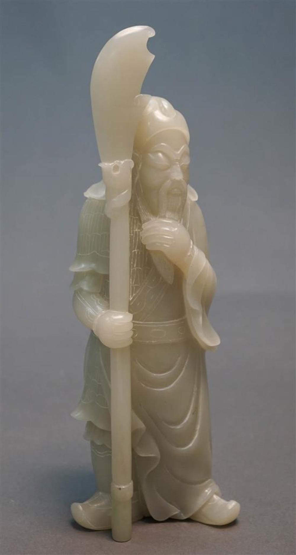 CHINESE CARVED HARDSTONE FIGURE