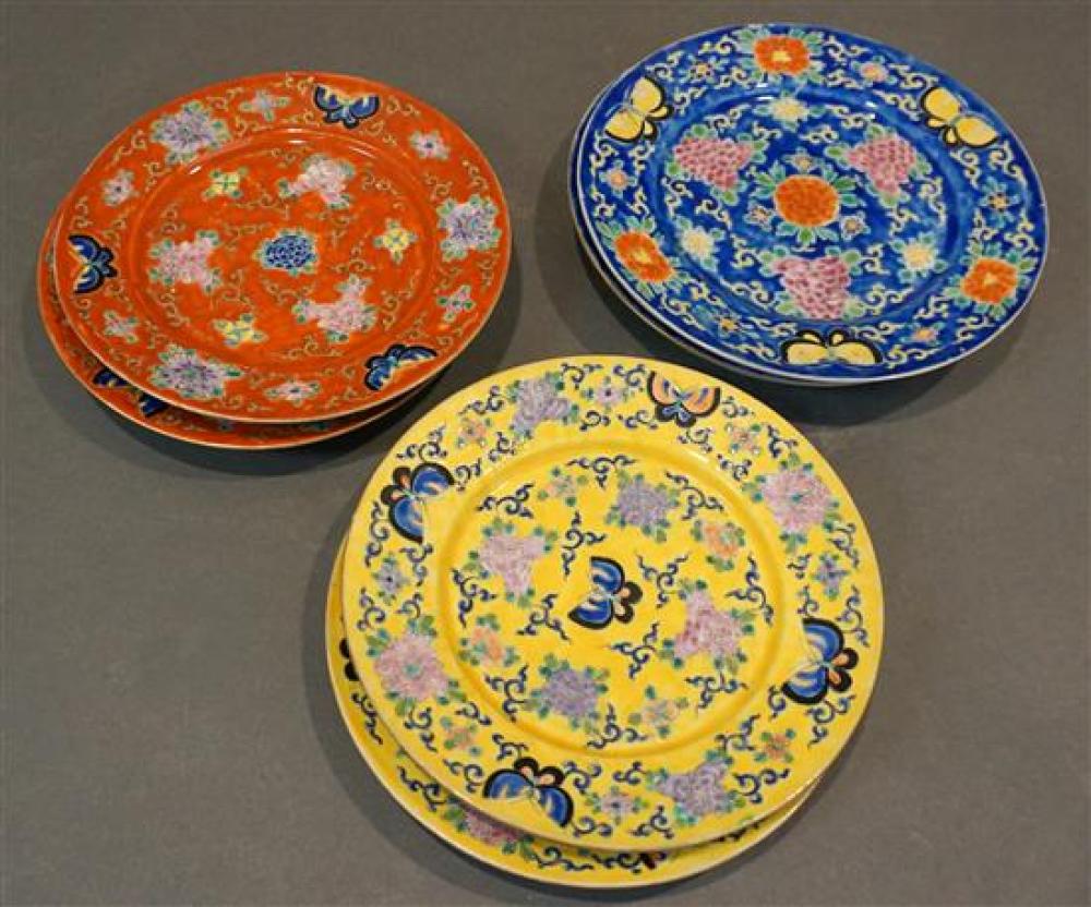 THREE PAIRS OF CHINESE PORCELAIN 3212cd