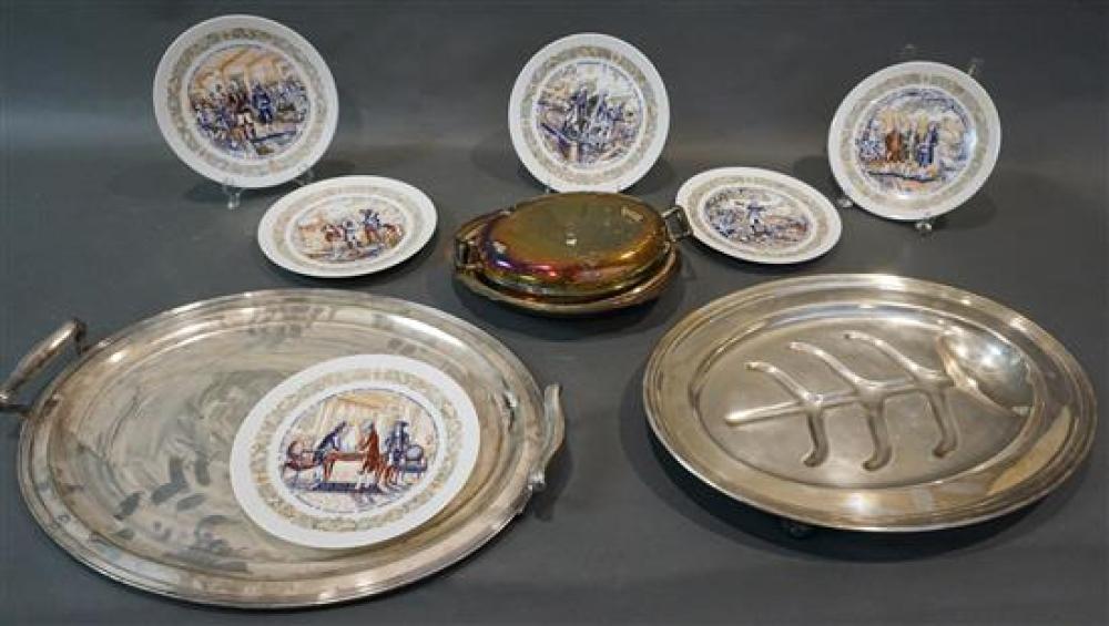 SIX FRENCH PORCELAIN COLLECTOR'S