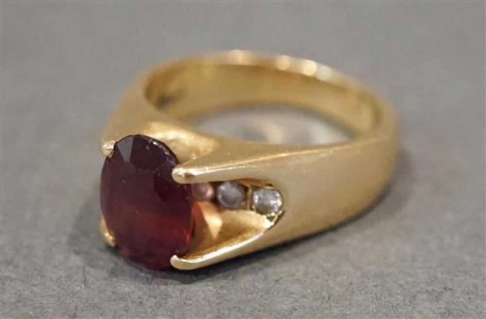 18 KARAT YELLOW GOLD RUBELITE  321371