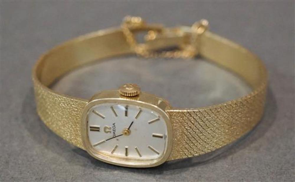 LADIES OMEGA 14 KARAT YELLOW GOLD 321385