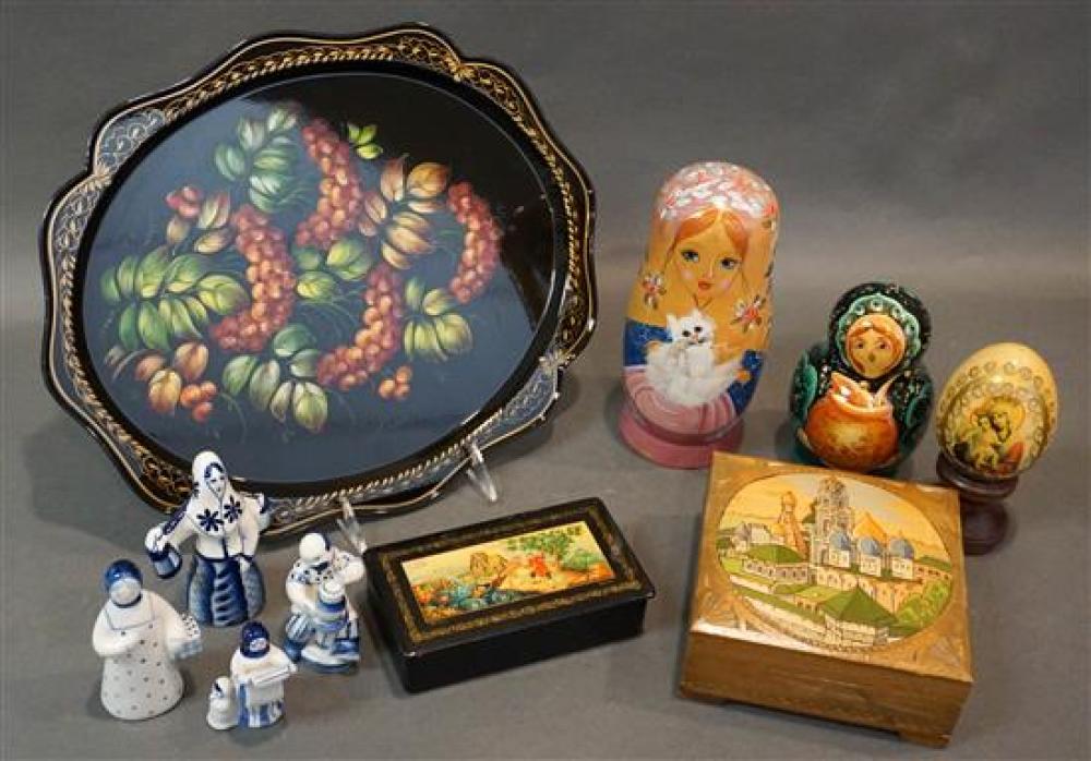 COLLECTION WITH RUSSIAN LACQUER