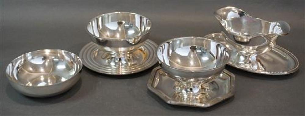COLLECTION OF FOUR CHRISTOFLE SILVER