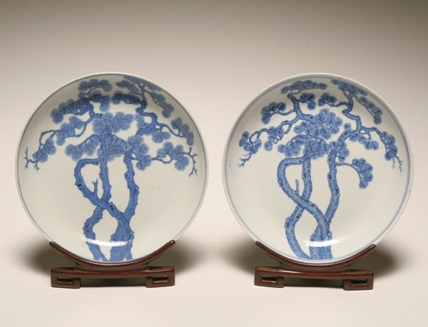 Pair of Chinese Qing dynasty porcelain 50216