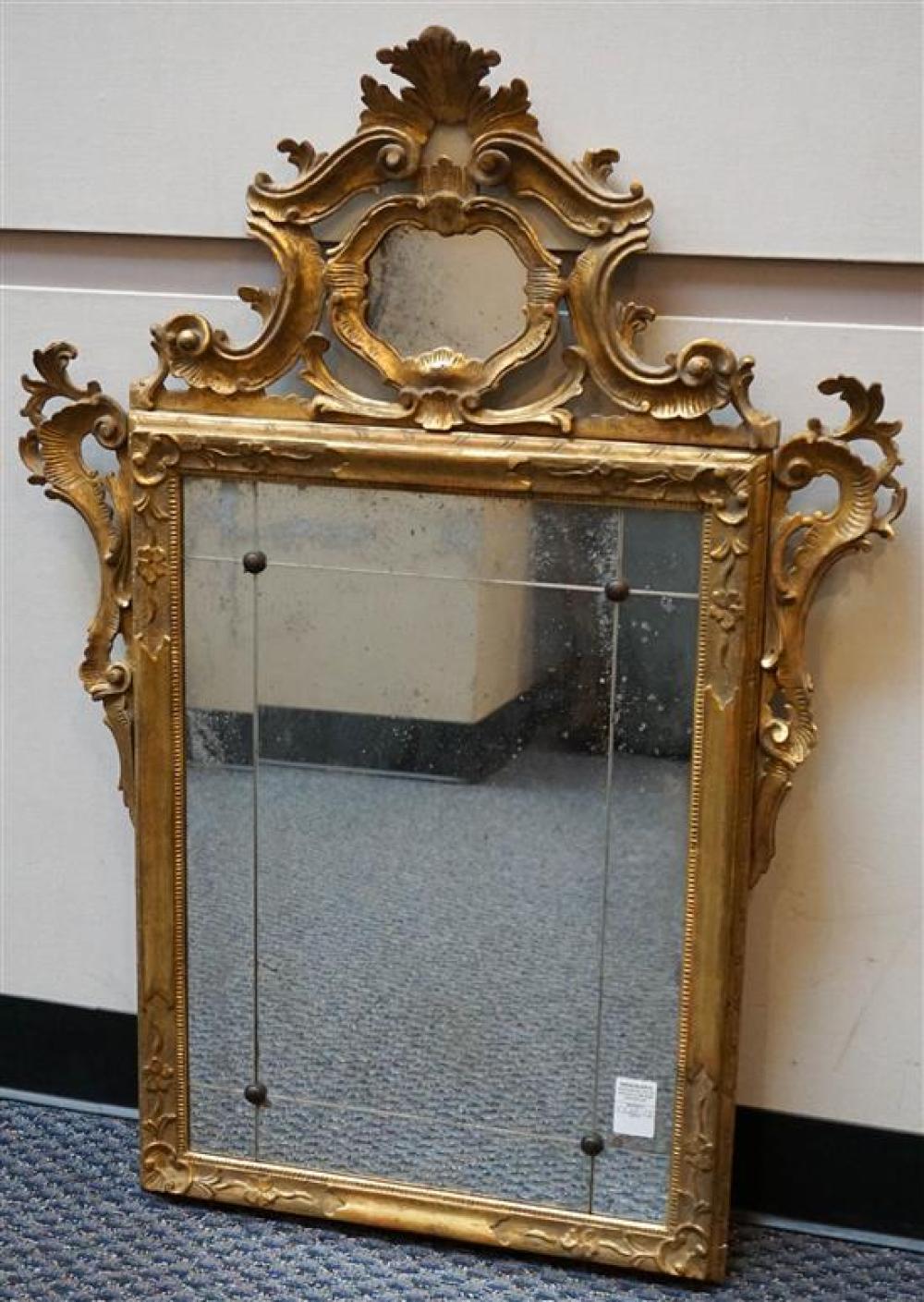 ITALIAN ROCOCO STYLE GILTWOOD MIRROR  32150a