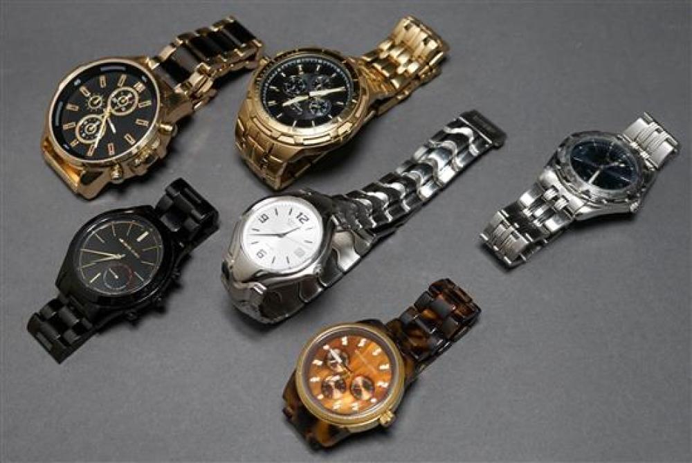 SIX ASSORTED WATCHES, INCLUDING