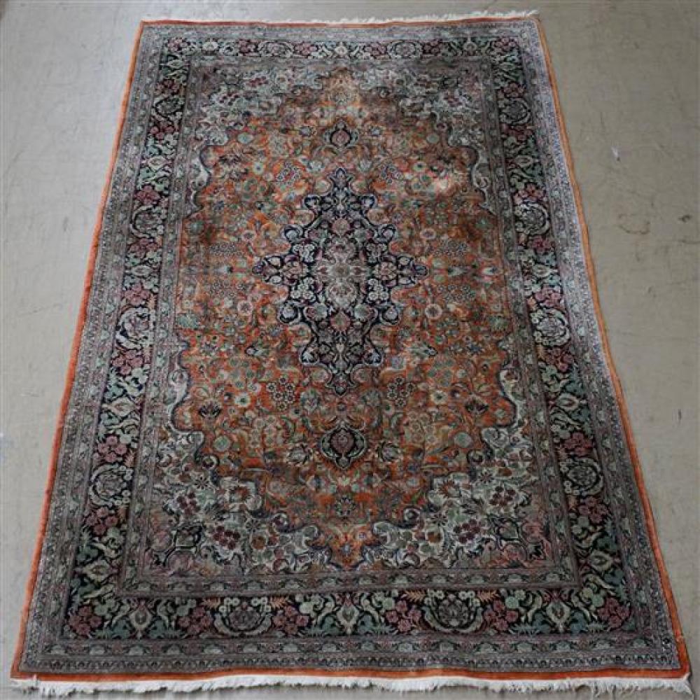 CHINESE SILK RUG, 7 FT 11 IN X