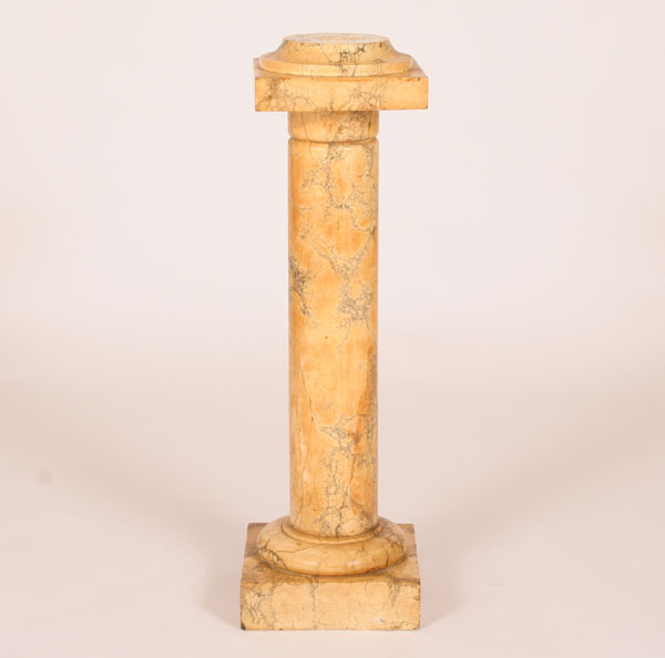 Classical form marble pedestal  50247