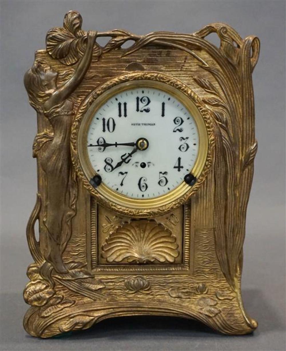 SETH THOMAS ART NOUVEAU STYLE GILT