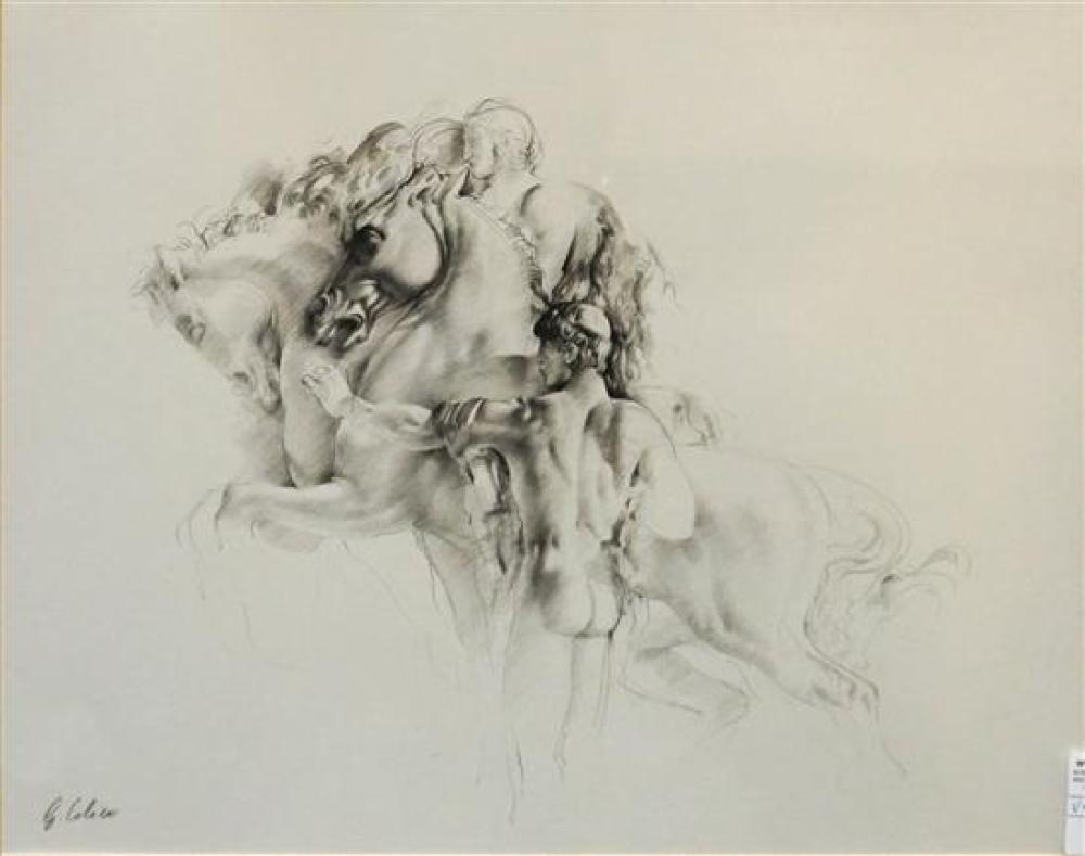 CLASSICAL STUDY OF MEN AND HORSES  321738