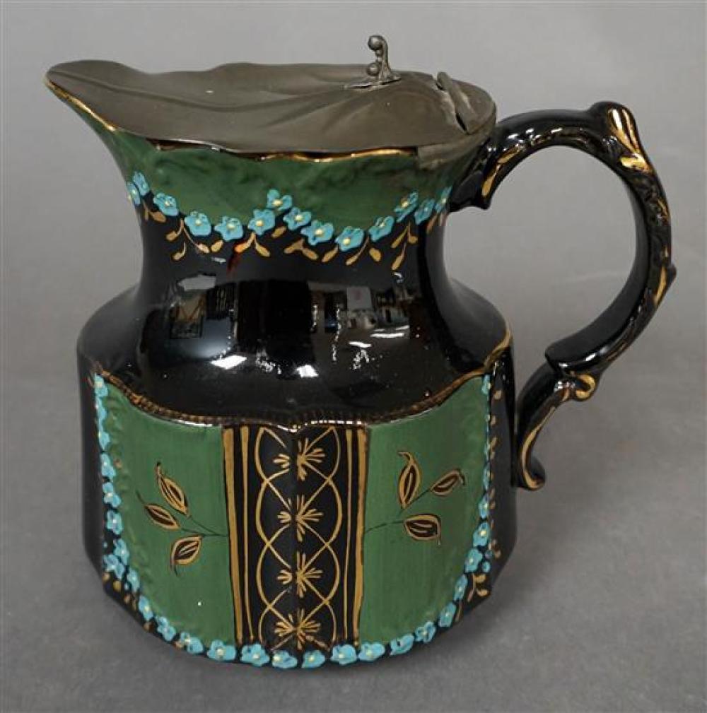 SCOTTISH GILT PAINTED WATER JUG 3217a1