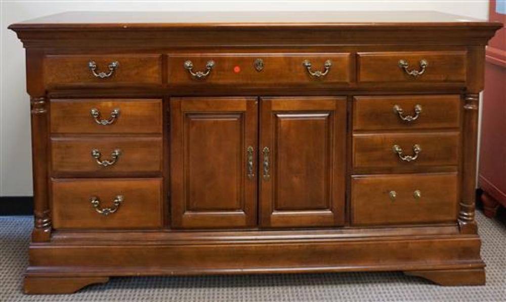 EARLY AMERICAN STYLE CHERRY SIDEBOARD