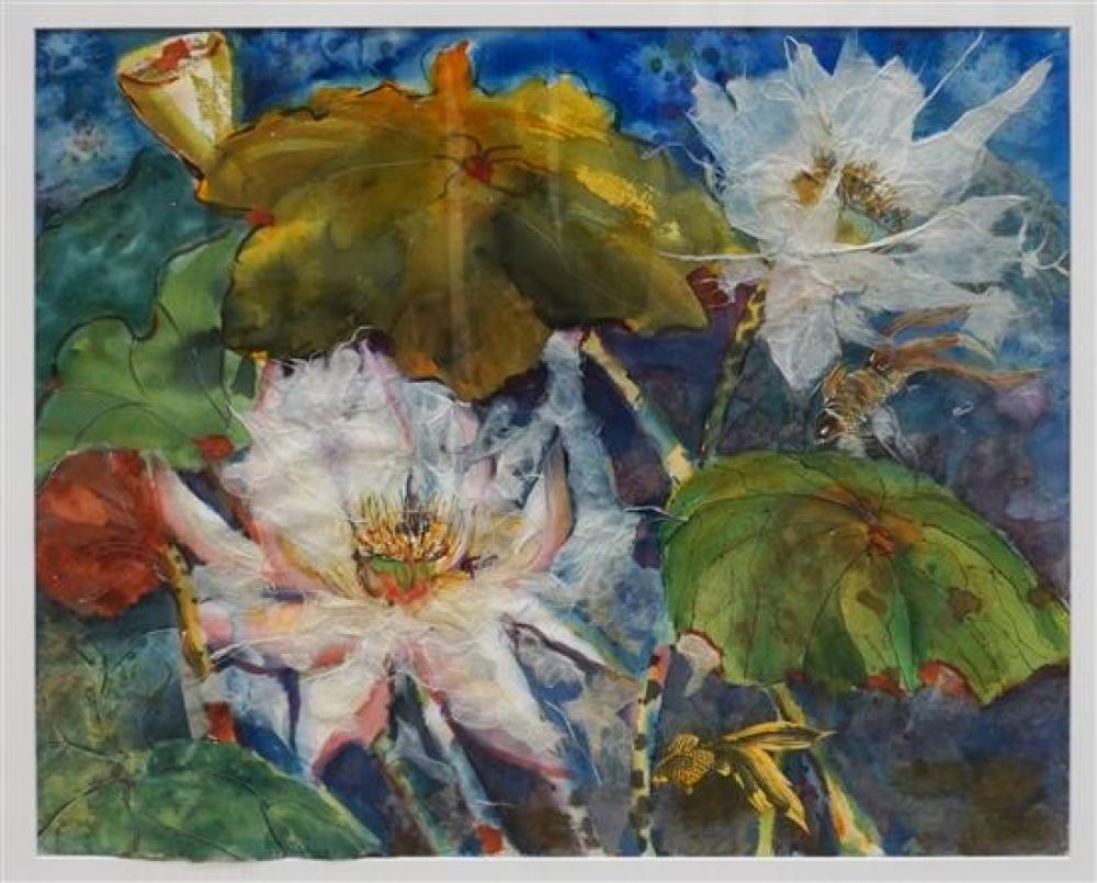 MILDNER(?), 20TH CENTURY SCHOOL, LILIES