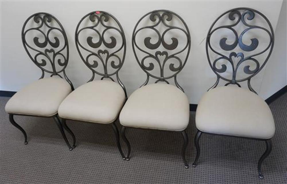 SET WITH FOUR ROCOCO STYLE GRAY 3217ba