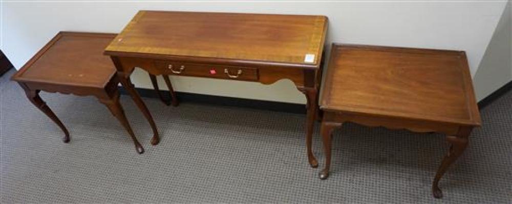 QUEEN ANNE STYLE MAHOGANY CONSOLE 3217d6