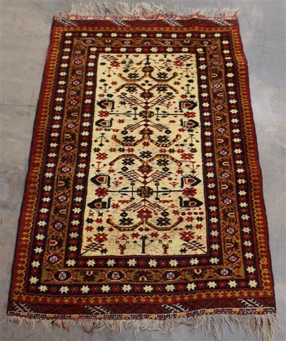 AFGHAN RUG 5 FT 11 IN X 3 FT 11 3217e9