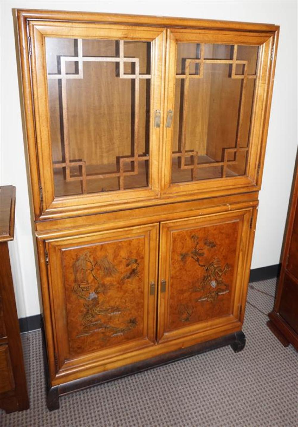 CHINOSERIE DECORATED FRUITWOOD 321832