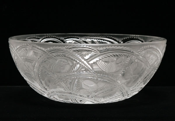 Lalique French "Pinsons" clear