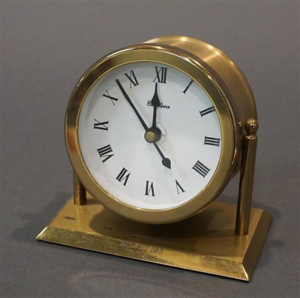 CHELSEA BRASS SHIP S CLOCKChelsea 32189f