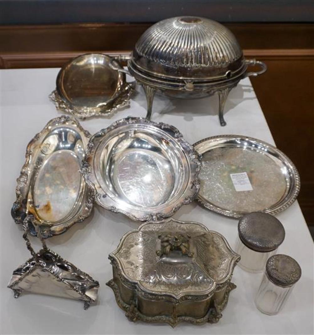 COLLECTION WITH ASSORTED SILVER