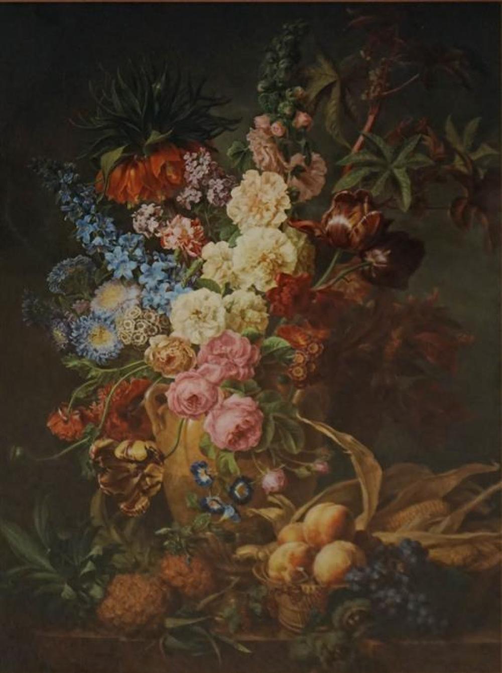 DUTCH STILL LIFE CHROMOLITHOGRAPH  3218c8