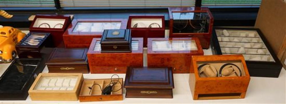 COLLECTION OF WATCH AND JEWELRY DISPLAY