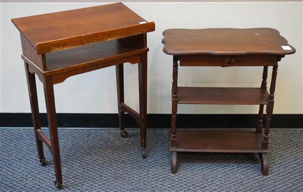 ROCOCO STYLE WALNUT SIDE TABLE