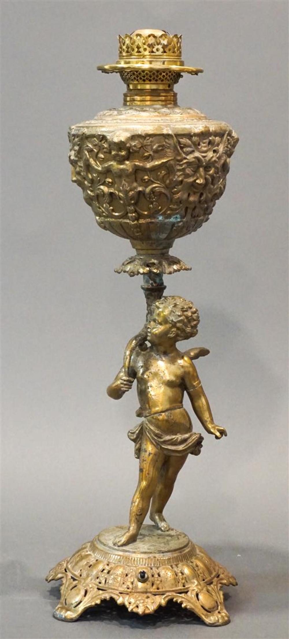 CONTINENTAL BRASS FIGURAL BASE 32194d