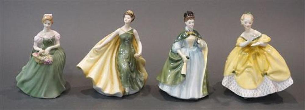 FOUR ROYAL DOULTON PORCELAIN FIGURINESFour 32196a