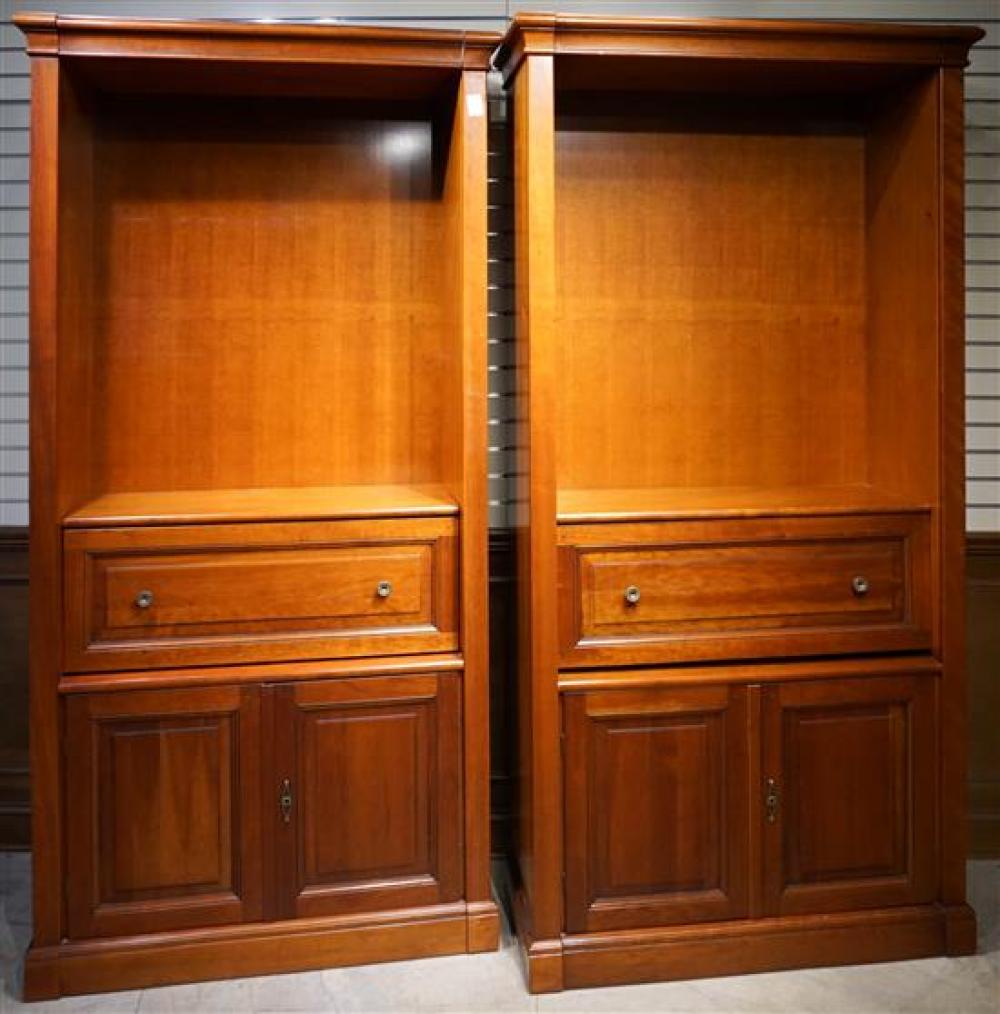 PAIR CHERRY OPEN CABINETS HEIGHT  321984