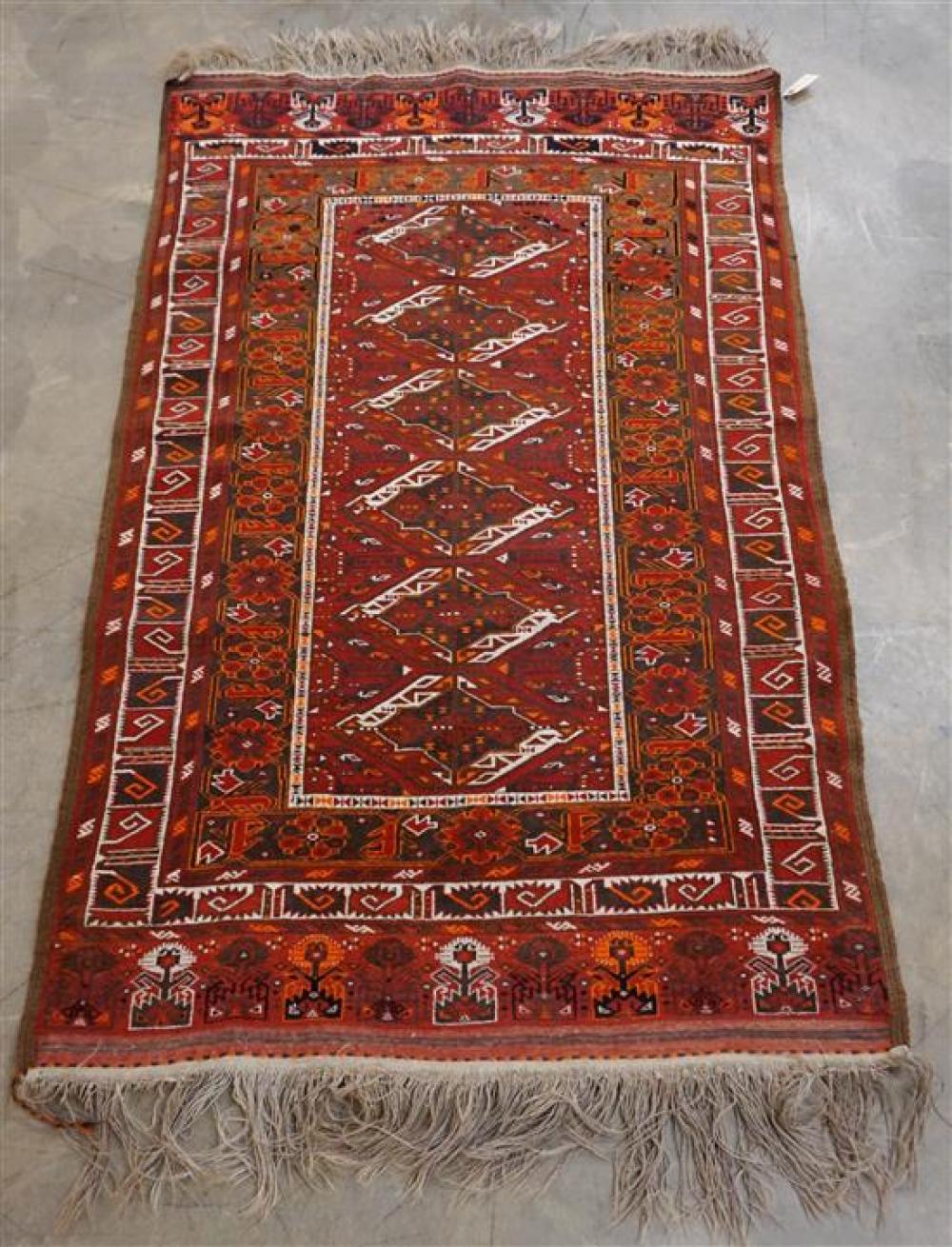 AFGHAN RUG 6 FT 4 IN X 3 FT 9 32198f