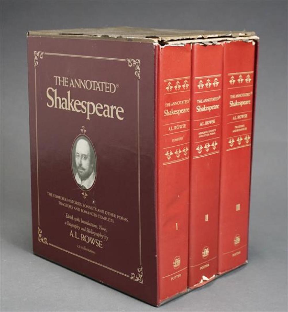 THE ANNOTATED SHAKESPEARE THREE 321999