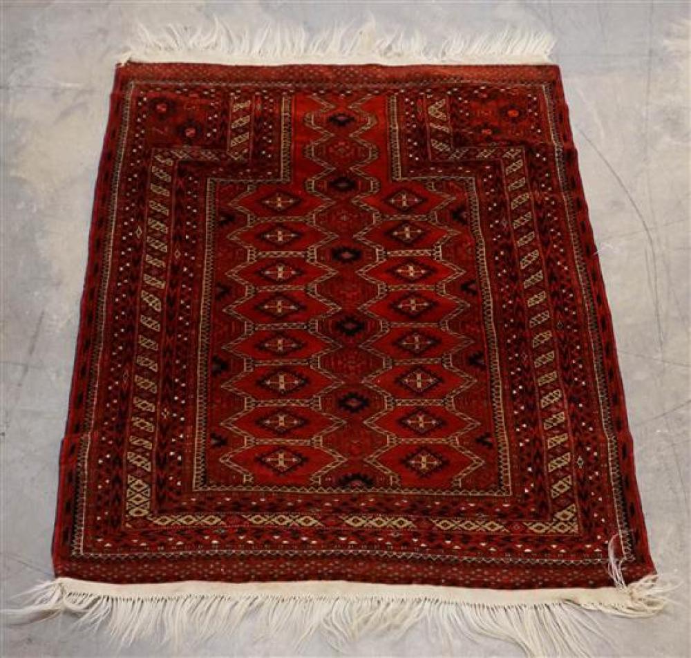 AFGHAN RUG 3 FT 8 IN X 3 FT 1 3219a8