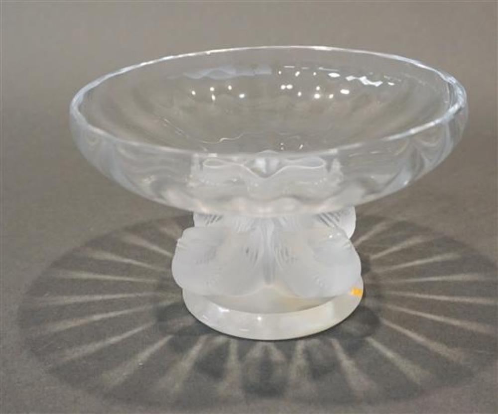 LALIQUE CRYSTAL FROSTED BASE BON