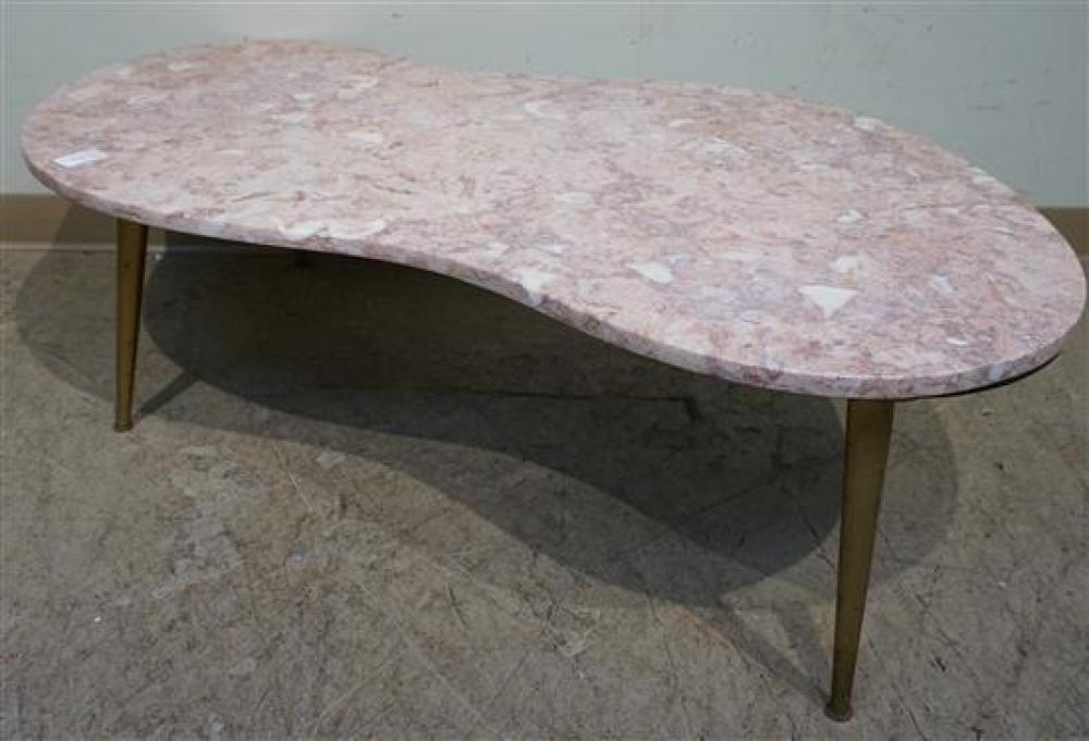 MID CENTURY MODERN MARBLE TOP COCKTAIL 321bf7