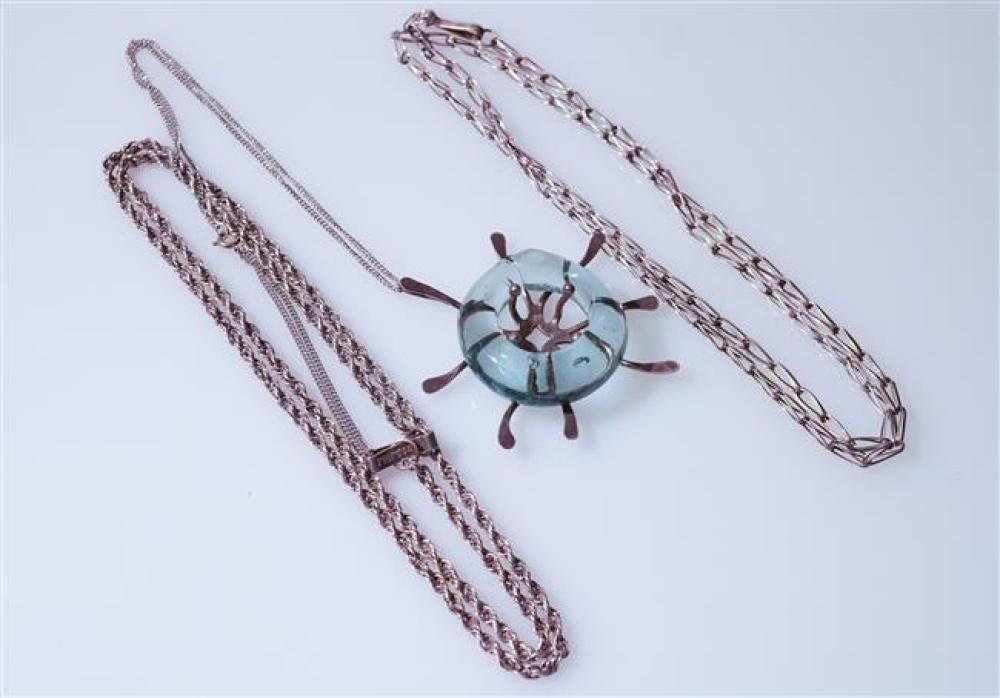 CAROLISTA PENDANT WITH CHAIN AND TWO