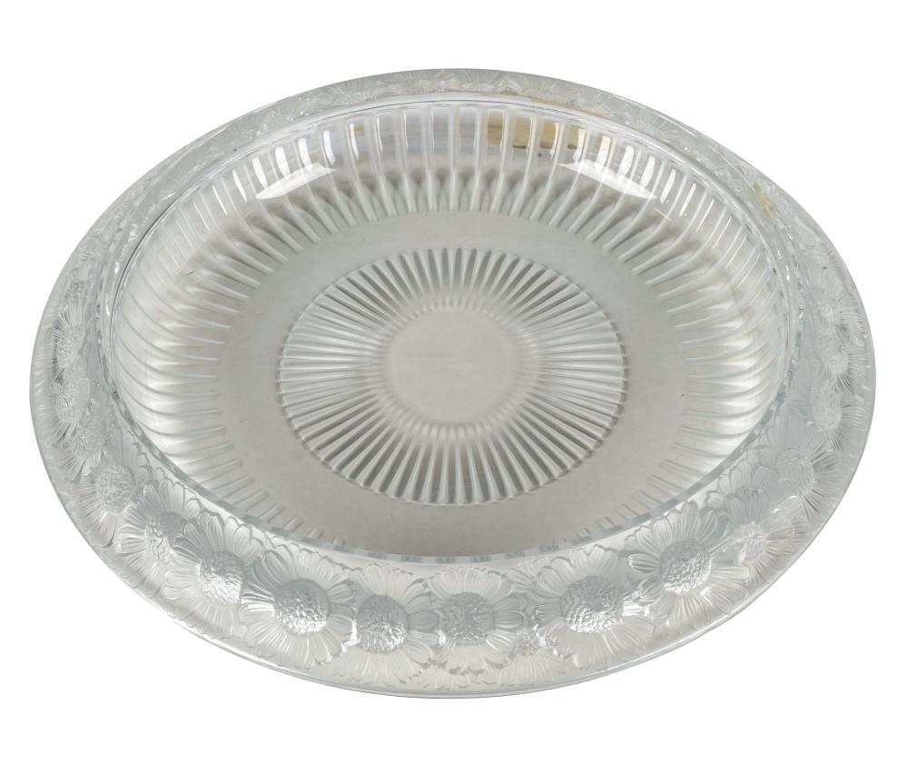 LALIQUE MARGUERITES CLEAR FROSTED 3243a8