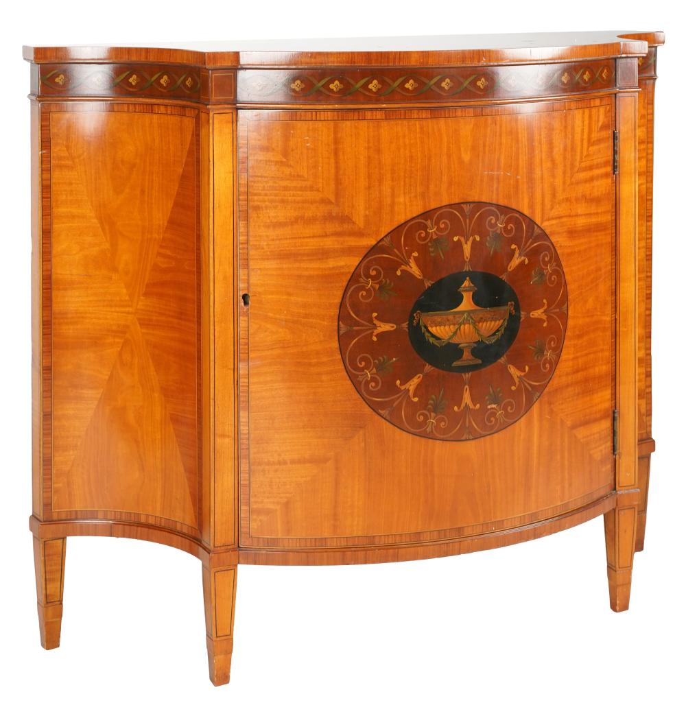 REGENCY STYLE INLAID SATINWOOD 3243c0