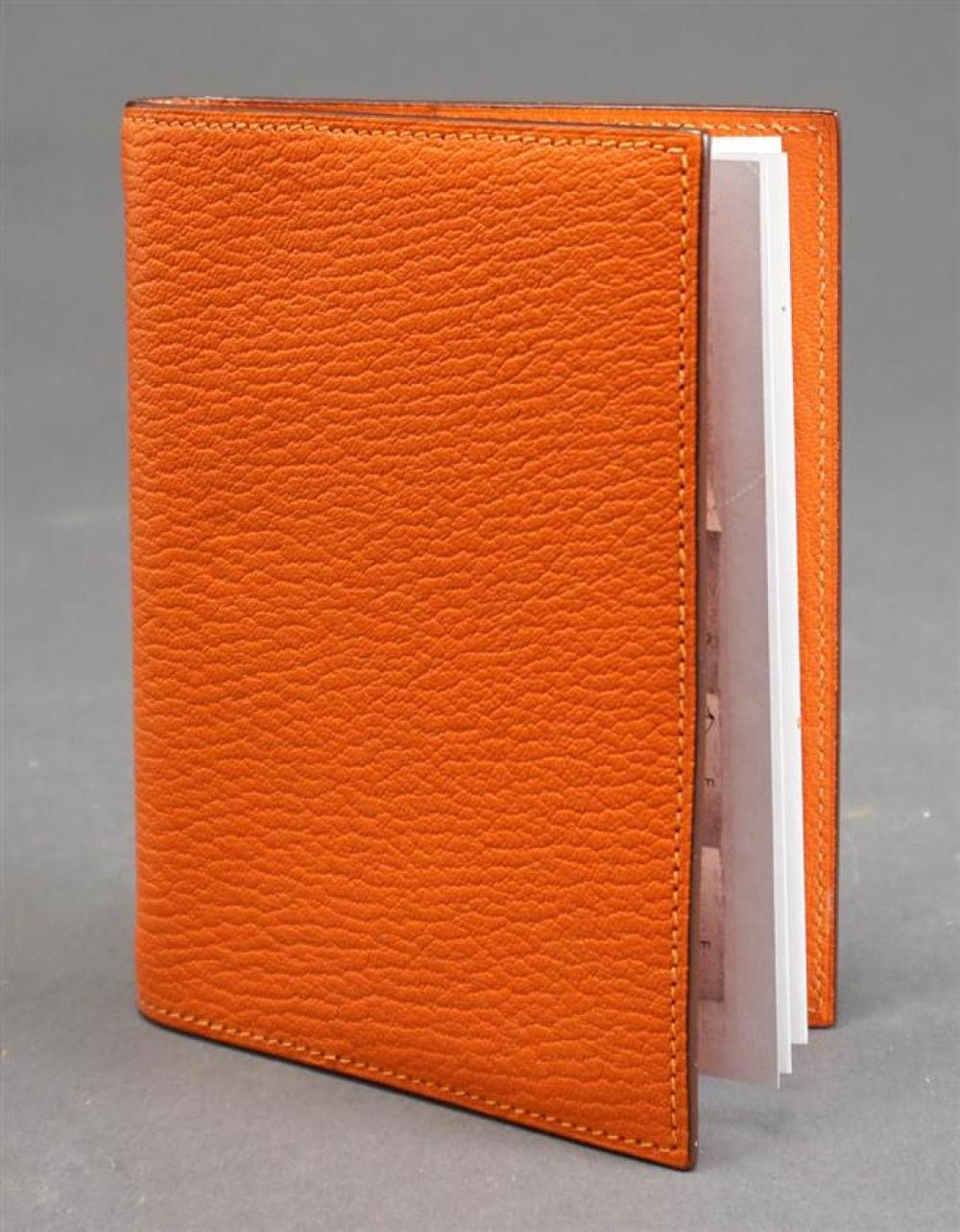HERMES LEATHER AGENDA BOOK WITH 3243bd