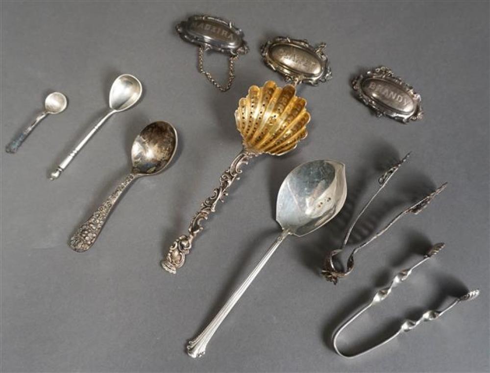 COLLECTION OF ENGLISH SILVER STERLING 3243c8