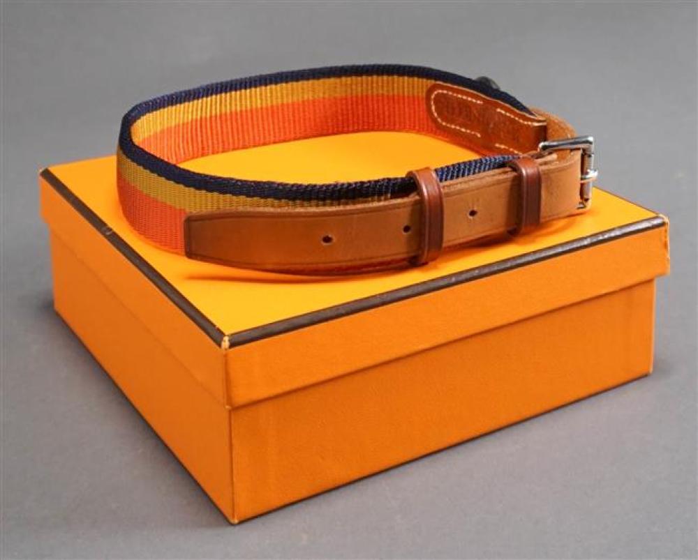 HERMES ROCABAR DOG COLLAR SIZE 3243c9