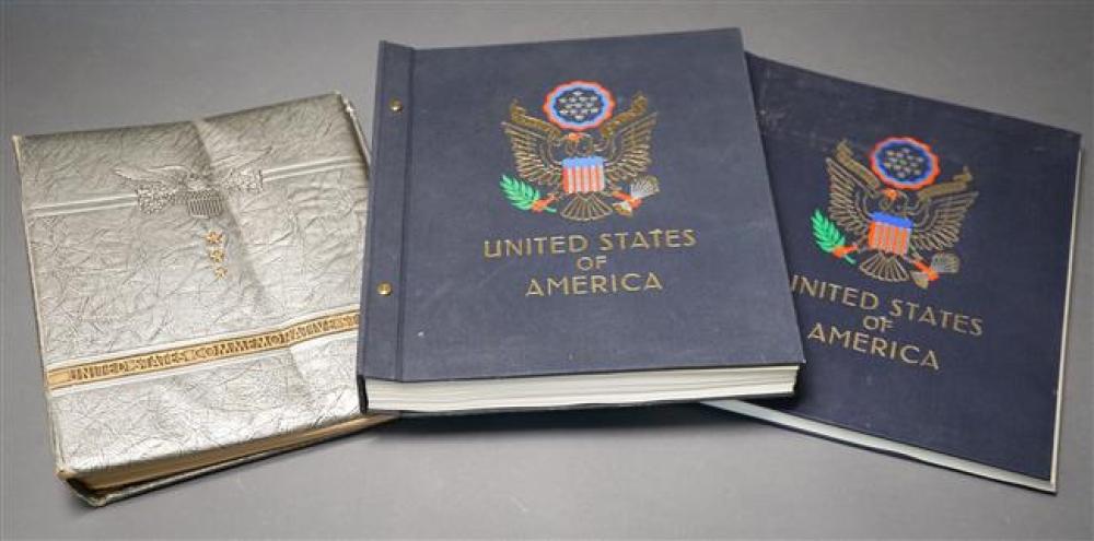 THREE U.S. STAMP ALBUMSThree U.S. Stamp
