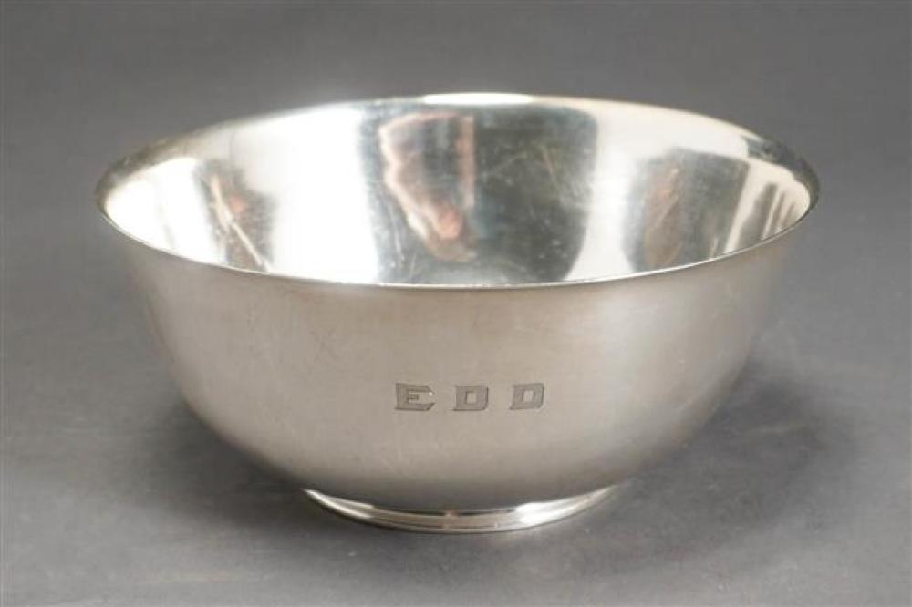 AMERICAN STERLING SILVER BOWL, 14.5