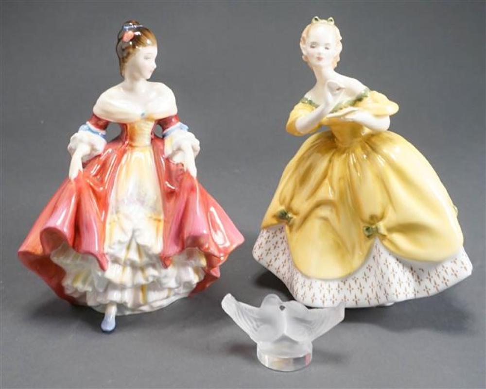 TWO ROYAL DOULTON FIGURINES THE 32443e