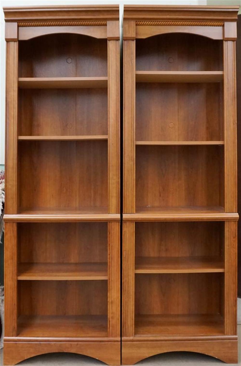 PAIR CHERRY OPEN CABINETS HEIGHT  324455