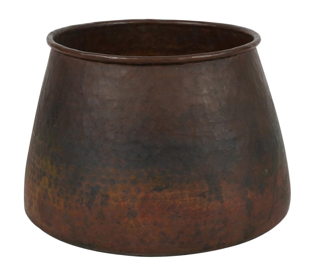 ARTS & CRAFTS COPPER POTunsigned;